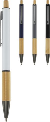 PENNA IN ALLUMINIO RICICLATO E BAMBOO